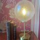 Lampe à poser globe vintage