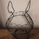 Salad basket metal star wire