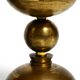 4 rare large heavy Mid Century brass candlesticks from a Bavarian church