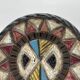 Vintage plate in bouffioulx stoneware signed losson