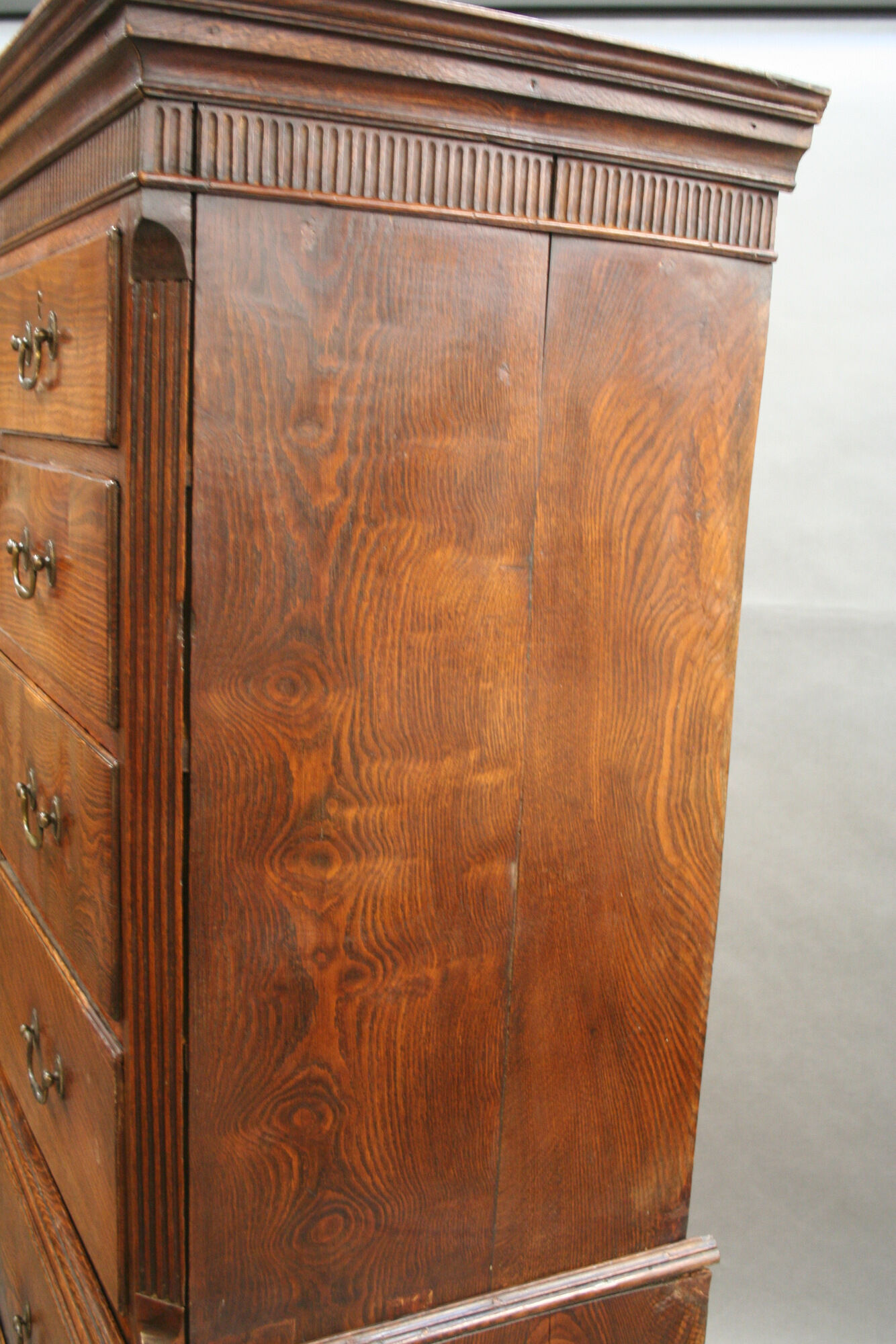 George 111 Tallboy Chest Of Drawers