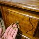 Old chest of drawers called Parisienne