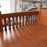 Vintage Vanity Desk, unique hand carved, Chiang Mai teak wood