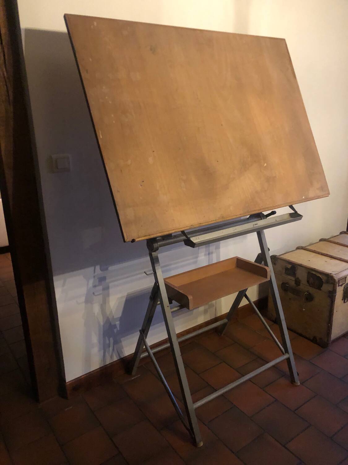 Table d’architecte - dessin vintage année 50