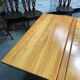 Vintage elm table Maison Regain 80s