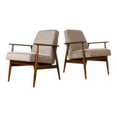 Vintage armchairs, Type 300-190 by H. Lis, Poland, 1970s, set of 2