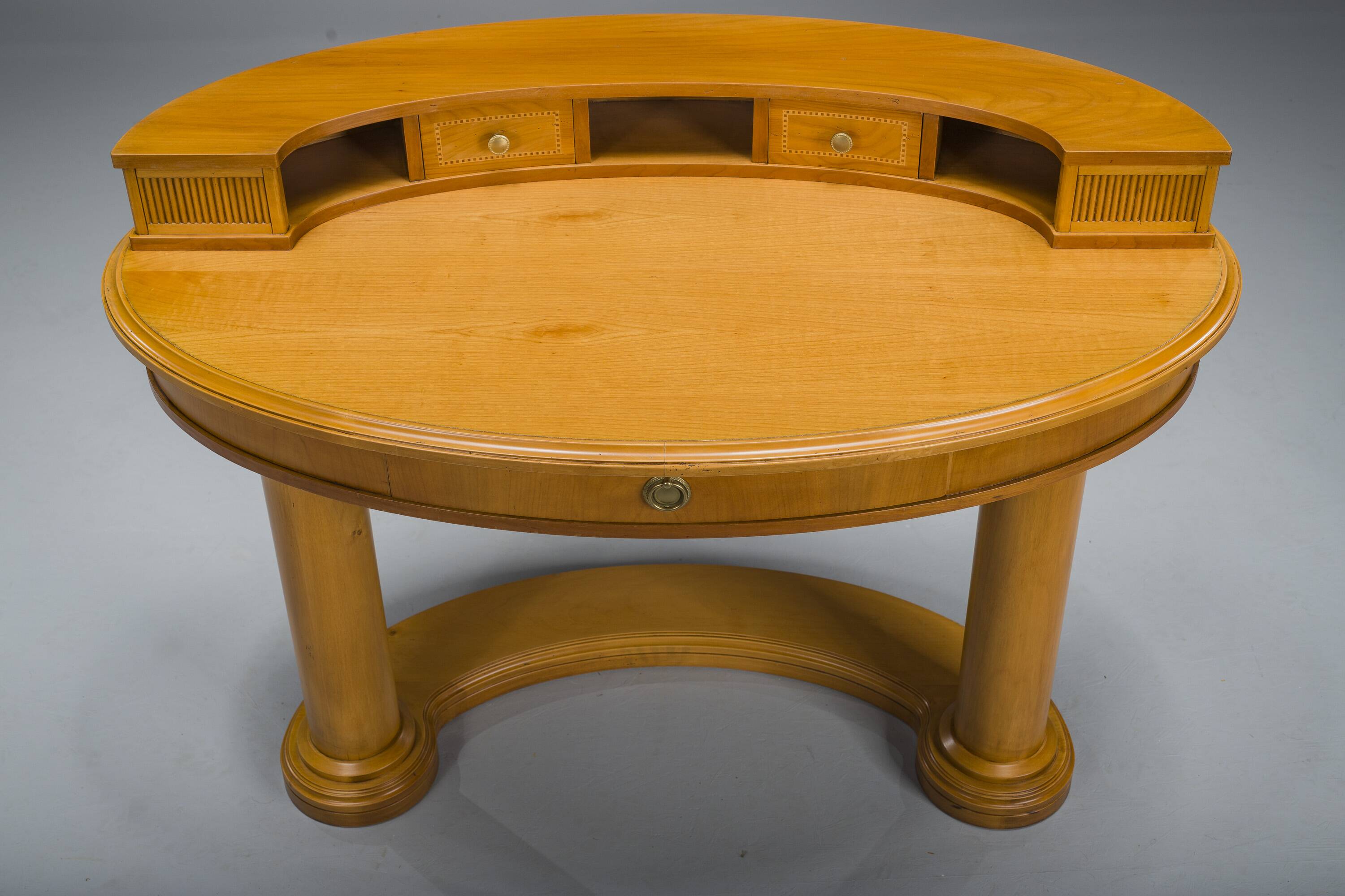 Biedermeier Dressing Table and Armchair from Selva, Italy, Set of 2