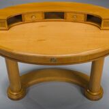 Table de toilette et fauteuil Biedermeier de Selva, Italie, ensemble de 2