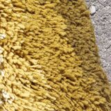 Vintage space age shaggy rug Junghans Germany 1970s