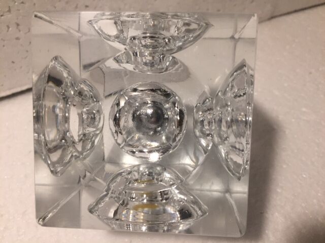 Crystal crystal cube table lighter