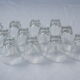 12 engraved liqueur glasses – from the 1960s-1970s