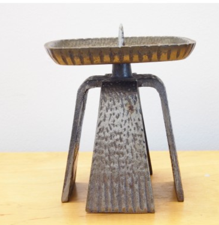 Brutaliste chandelier Japon Selency