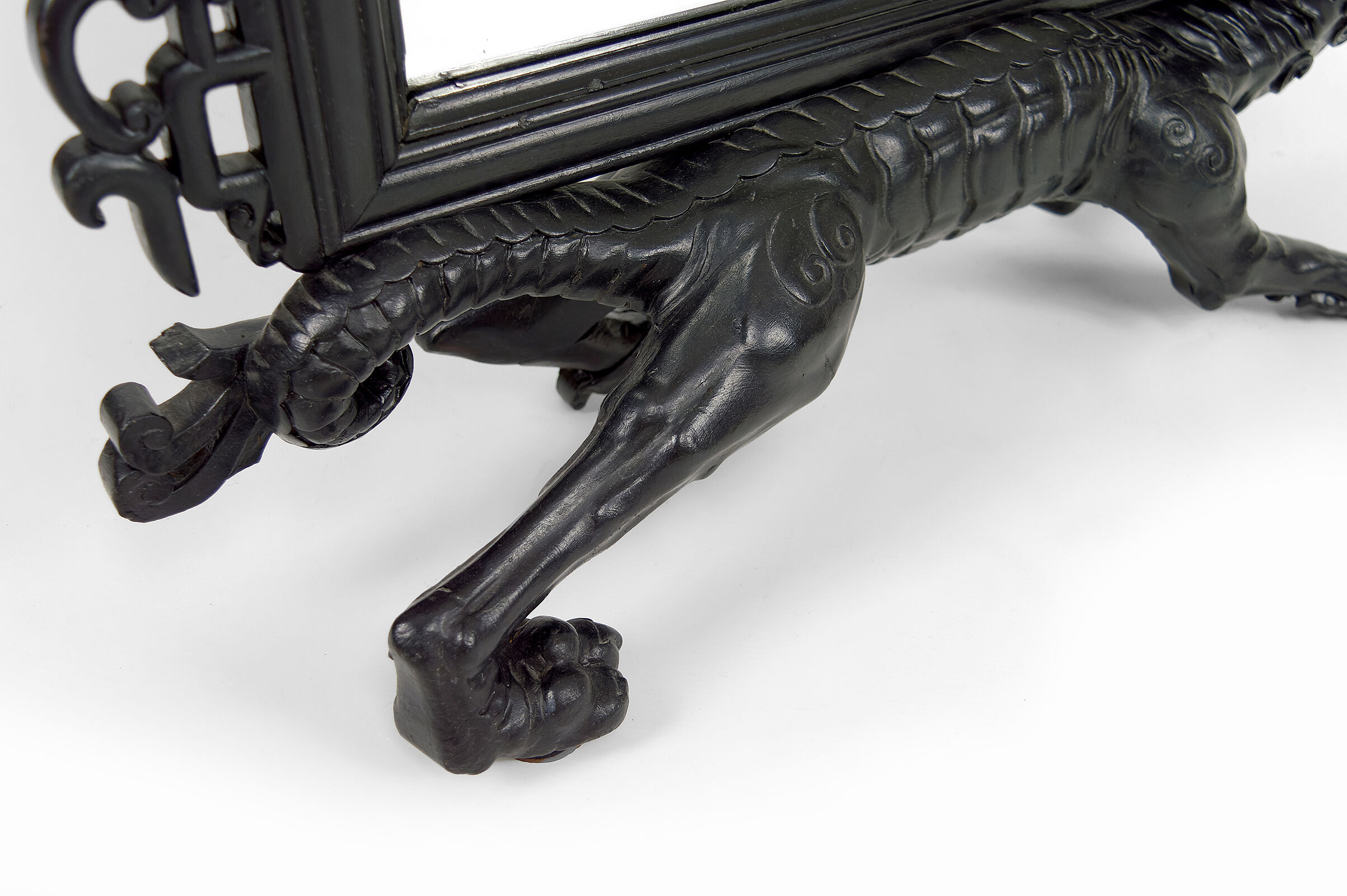 Viardot Japanese dragon mirror, circa 1880