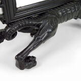 Viardot Japanese dragon mirror, circa 1880