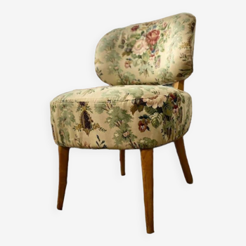 Siège simple floral vintage / fauteuil / canapé