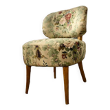 Vintage floral single seat / armchair / sofa