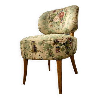 Siège simple floral vintage / fauteuil / canapé