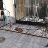 Old wrought iron bed - 19th century