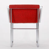 Czech tubular steel ladies armchair, 1960