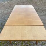 Vintage table in oak veneer