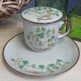 Vintage herbal mug cup