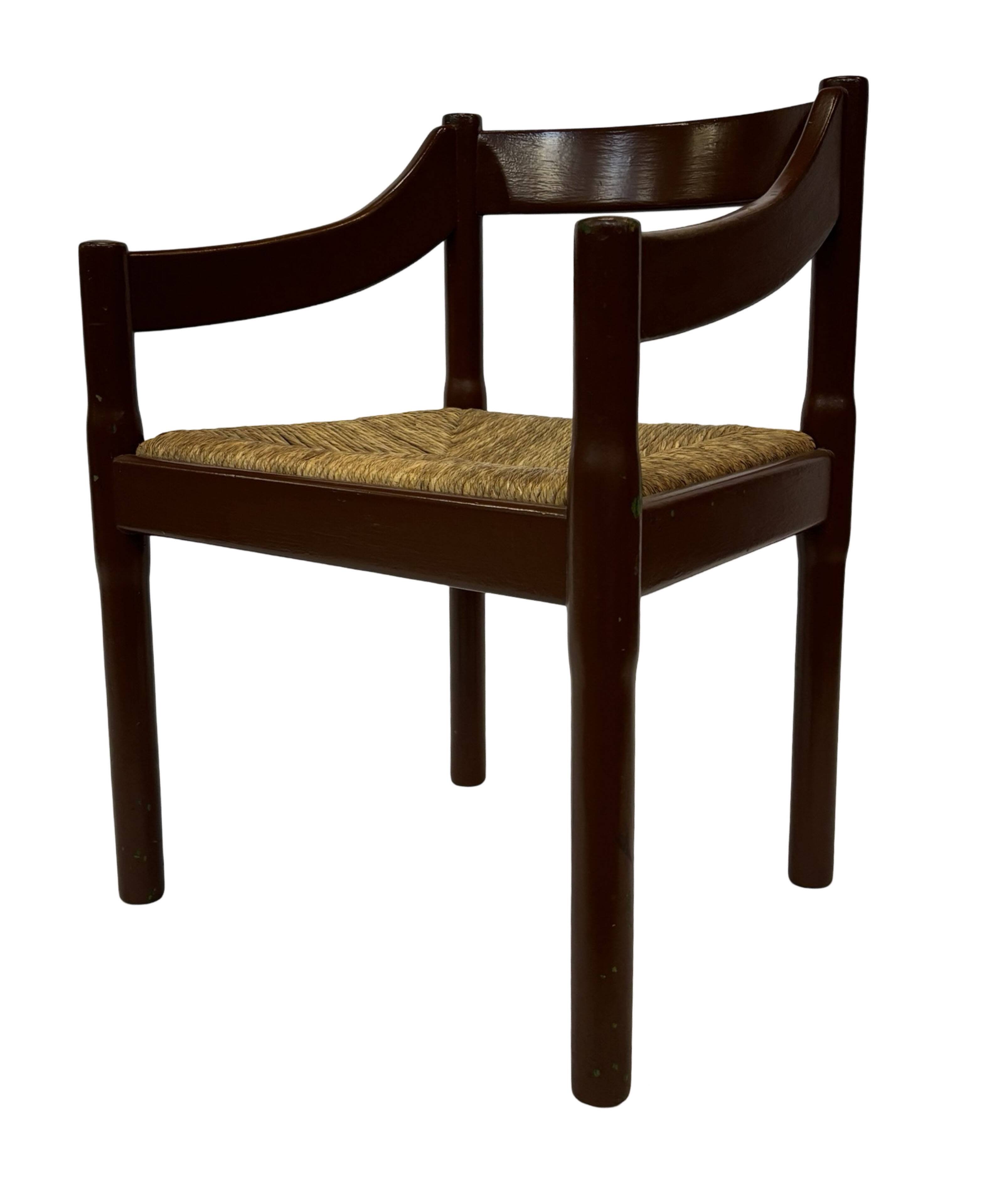 Carimate chair model 892 Vico Magistretti for Cassina