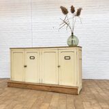 Ancien meuble d'atelier en bois 1950