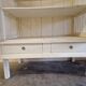 Large wardrobe, storage unit - White painted wood - Colonial, Indonesian