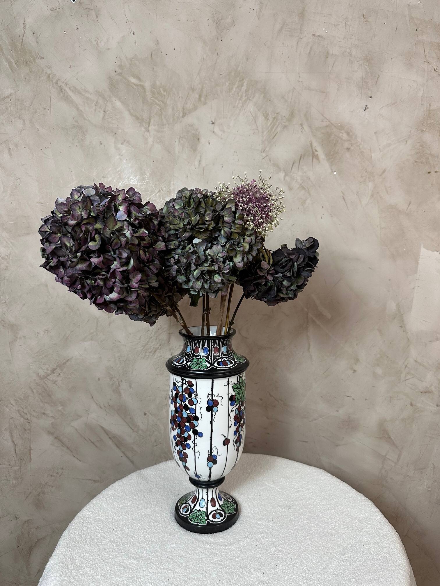 Art Deco vase signed