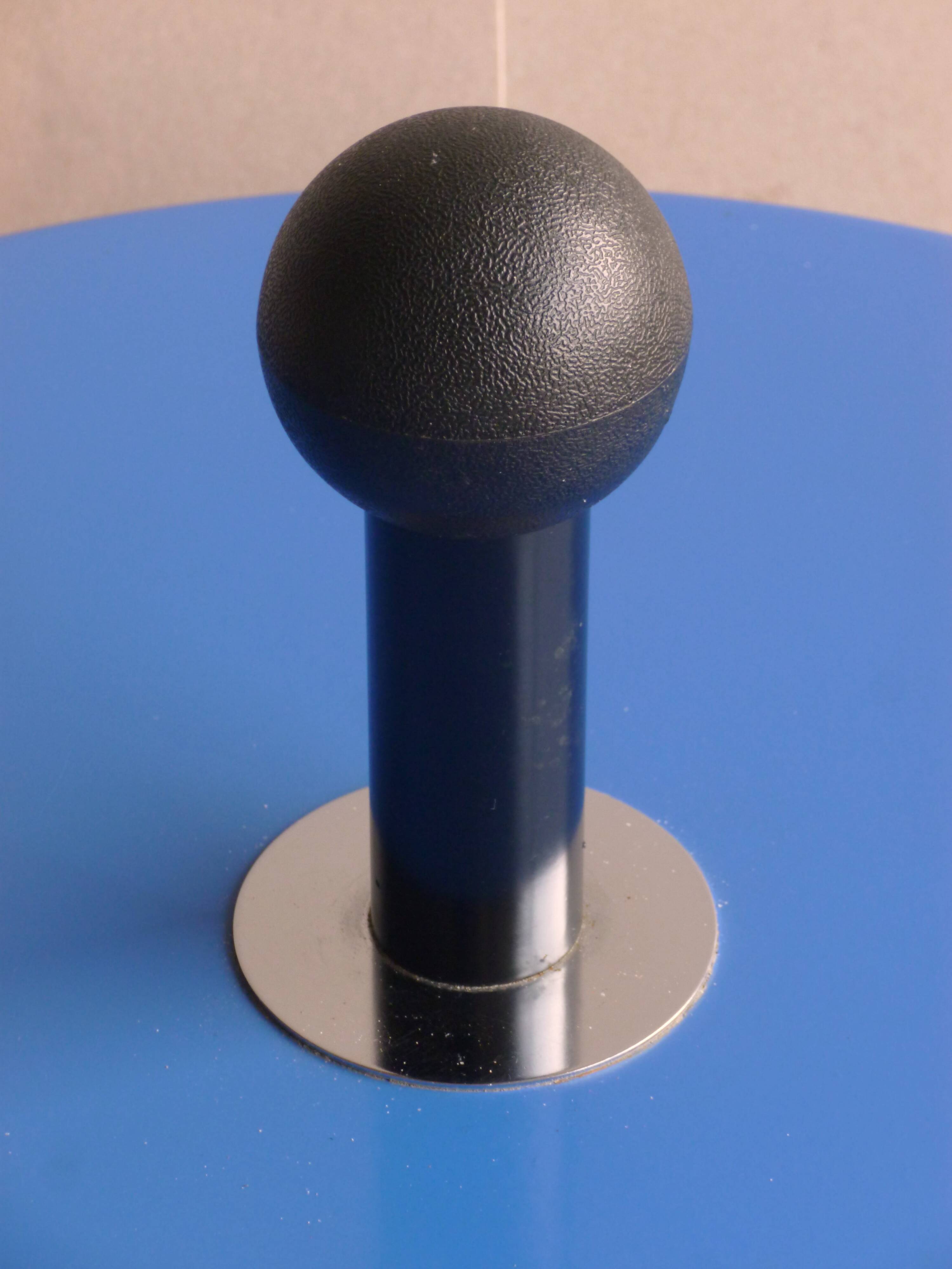 Postmodern pedestal table, 80s