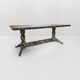 Maitland-Smith Tessellated Brown Marble Dining Table 1970s 1980s