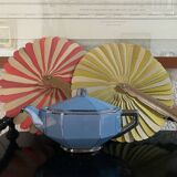 Art Deco Longwy ceramic teapot