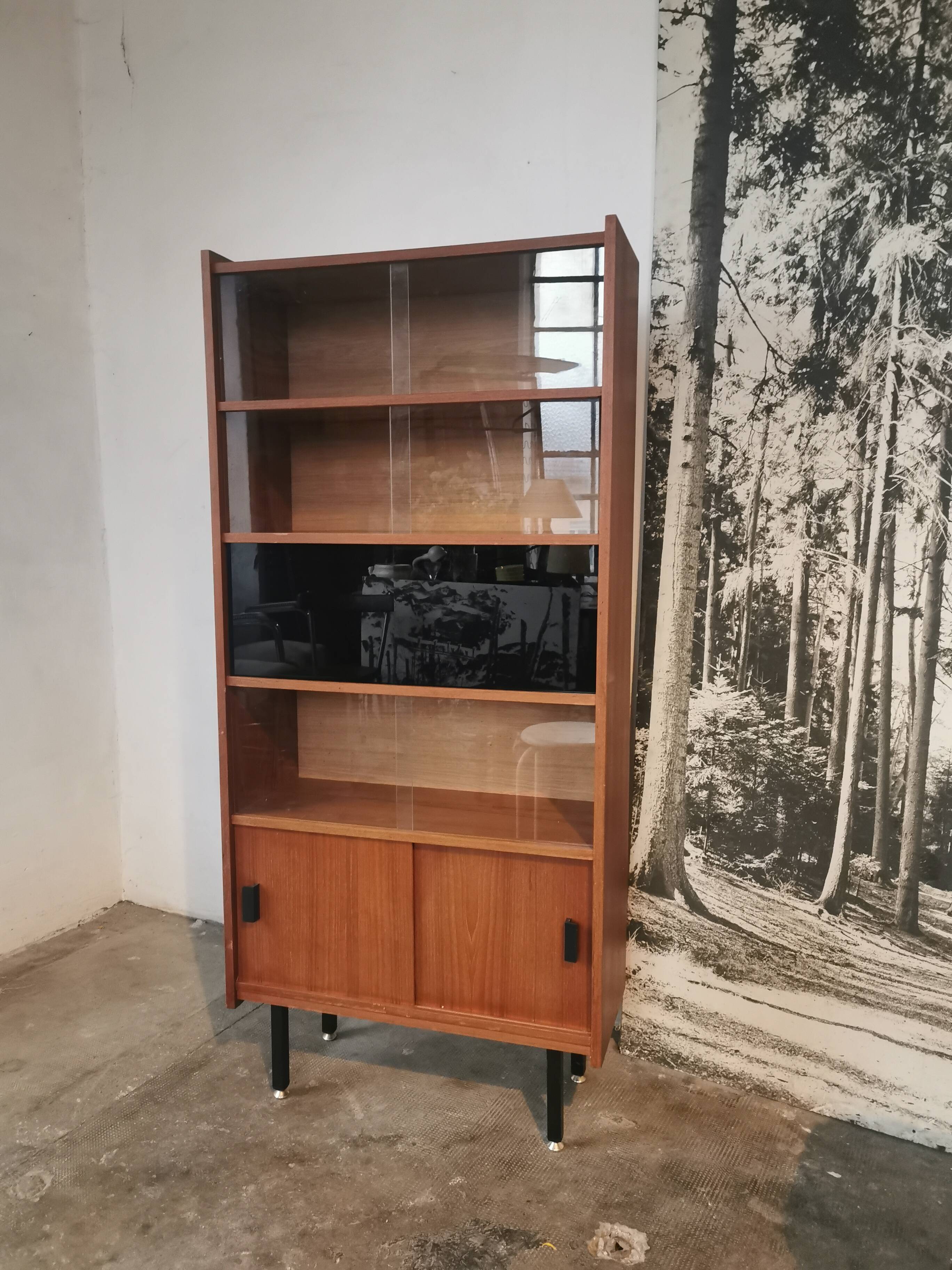 Bookcase, vintage shelf from the 60s