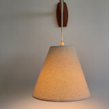 Applique vintage scandinave en teck