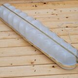 Large Stilux cinema wall lamp Art Deco Italy herringbone pattern