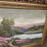 Oil on canvas by V Vezien
