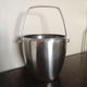 Stainless steel ice bucket Spring, made in Switzerland - 1970s/80s