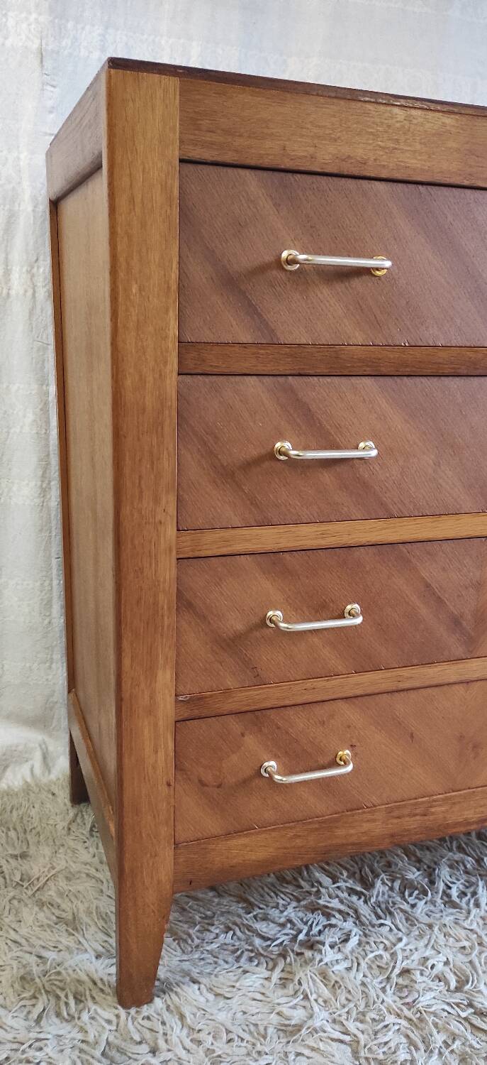 Vintage 4-drawer chest of drawers - 1960s