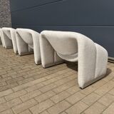 Artifort F598 Groovy armchairs in perfect condition!! Pierre Paulin