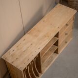 Vinyl record storage cabinet