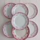 Set of 7 iron earth plates Onnaing Narcisses
