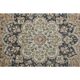 1970s Vintage Turkish Oushak Handmade Wool Cotton Pink Runner Rug 153x320