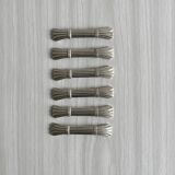 6 silver metal knife holders