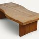 Regain coffee table in solid elm - 1970s