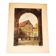 Joigny Old House Porte Saint Jean Colored etching signed Léopold Robin