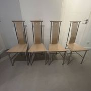 Set of 4 "Turku" model chairs by Carine Karlsson - Ikea 1990