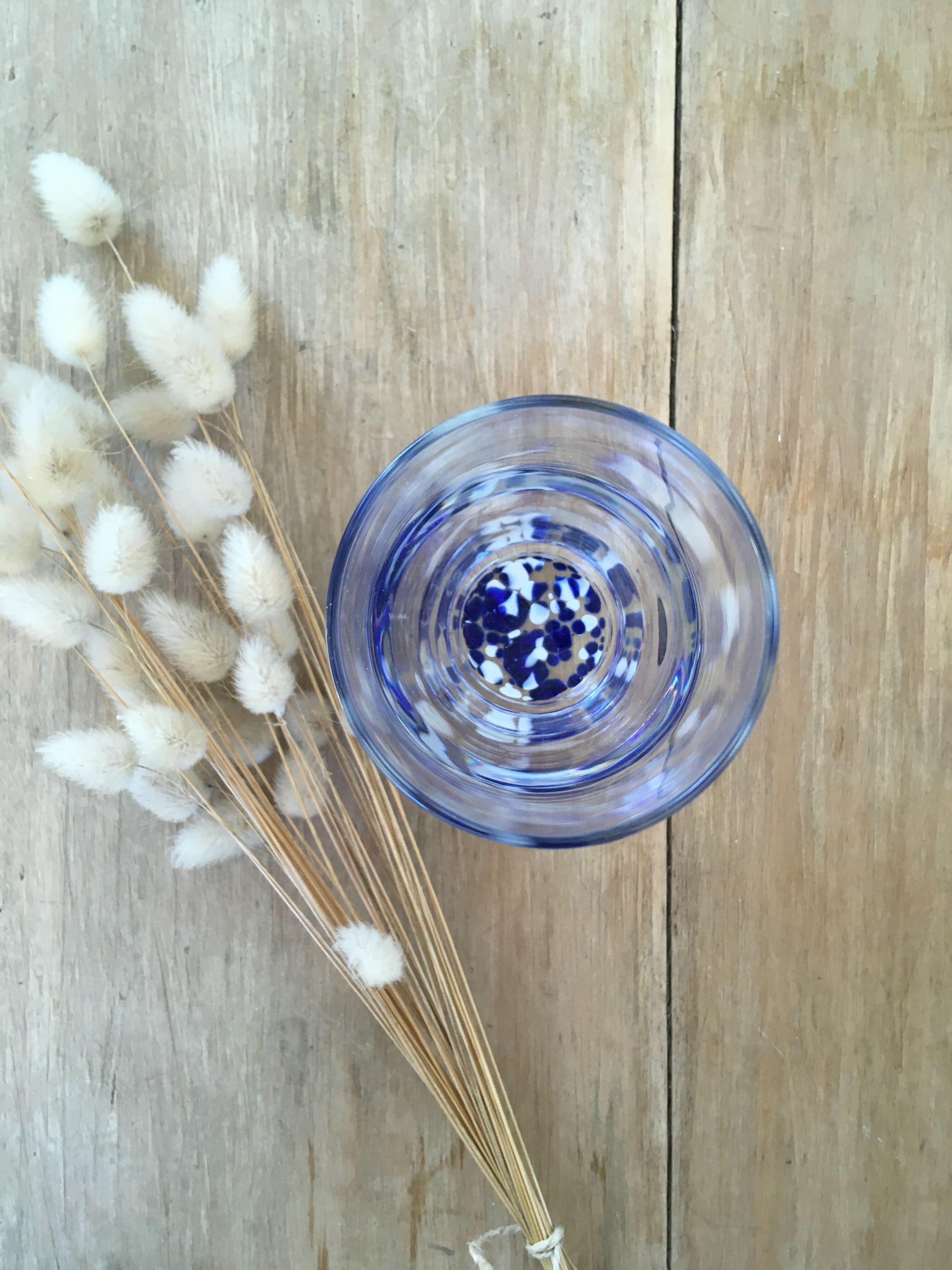 Murano style water glasses
