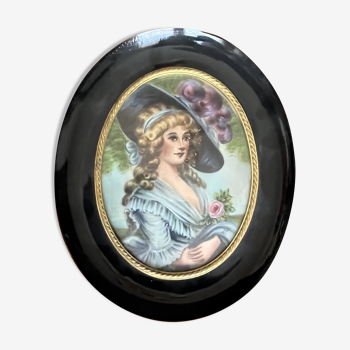 Tableau : portrait miniature