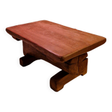 Small brutalist wabi sabi coffee table, Netherlands 1960s