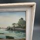 Watercolor on paper by andré mahuas vannes port de pêche 1949